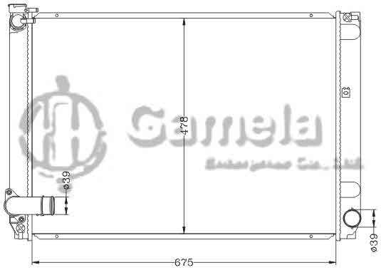 6112610NA - Radiator-for-TOYOTA-SIENNA-07-10-MT