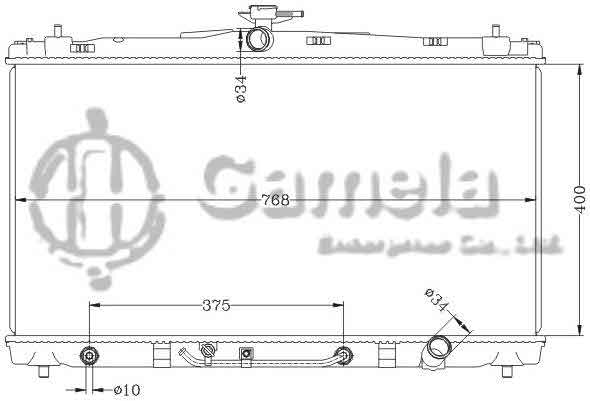 6112627NA - Radiator-for-TOYOTA-CAMRY-12-AT