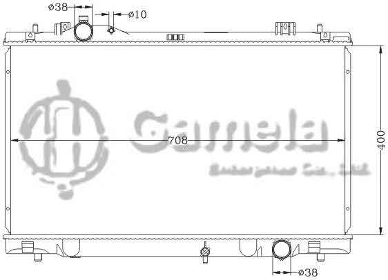 6112658NA - Radiator-for-TOYOTA-LEXUS-GS460-08-11-MT-TOYOTA-LEXUS-GX460-10-12-MT