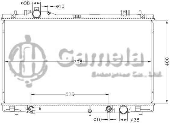 6112659NA - Radiator-for-TOYOTA-LEXUS-GS460-08-11-AT-TOYOTA-LEXUS-GX460-10-12-AT-OEM-16400-38220-DPI-13096