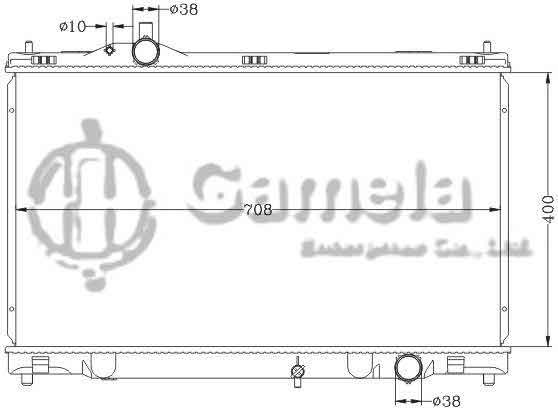 6112660NA - Radiator-for-TOYOTA-LEXUS-GS460-11-MT