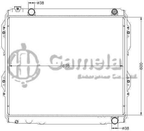 6112662NA - Radiator-for-TOYOTA-TUNDRA-4-7L-V8-05-06-MT