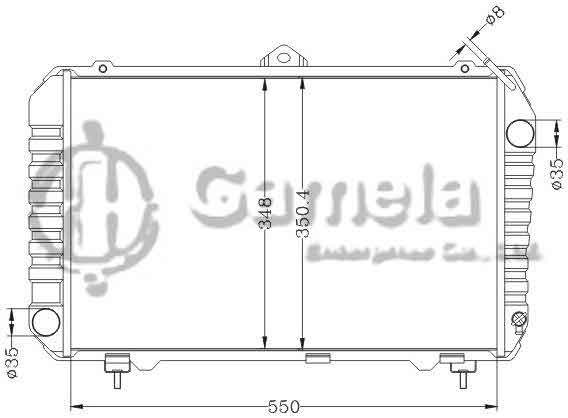 6112681NA - Radiator-for-TOYOTA-TOWNACE-LIFEACE-YR21-MT