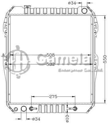 6112699NA - Radiator-for-TOYOTA-HILUX-KB-LN165R-AT