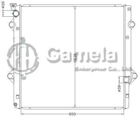 6112724NA - Radiator-for-TOYOTA-LEXUS-GX460-11-MT