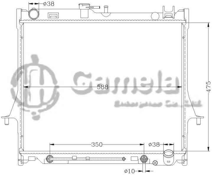 6113003N - Radiator-for-ISUZU-PICKUP-DMAX-06-AT