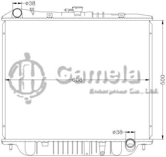 6113010N - Radiator-for-ISUZU-TROOPER-92-02-MT