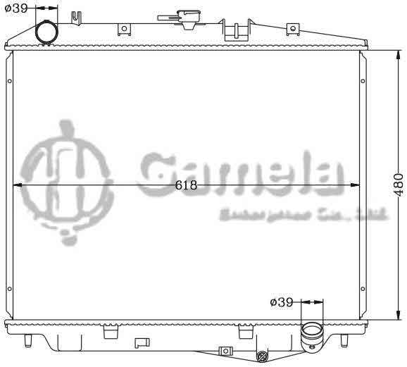 6113016N - Radiator-for-ISUZU-PASSPORT-94-97-MT-ISUZU-RODEO-93-97-MT