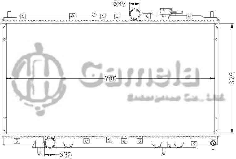 6114058AN - Radiator-for-MITSUBISHI-GLANT-99-02-MT