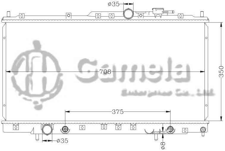 6114059AN - Radiator-for-MITSUBISHI-ECLIPSE-00-05-AT-MITSUBISHI-SEBRING-STRATUS-01-06-AT-DPI-2405-2410