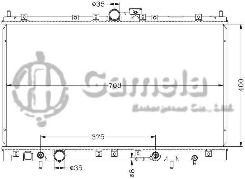 6114081N - Radiator-for-MITSUBISHI-SPACE-RUNNER-91-AT-OEM-MR281538-MR404499-MR497035