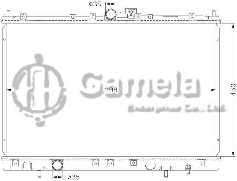 6114084N - Radiator-for-MITSUBISHI-SPACE-WAGON-CHARIOT-N84-MT