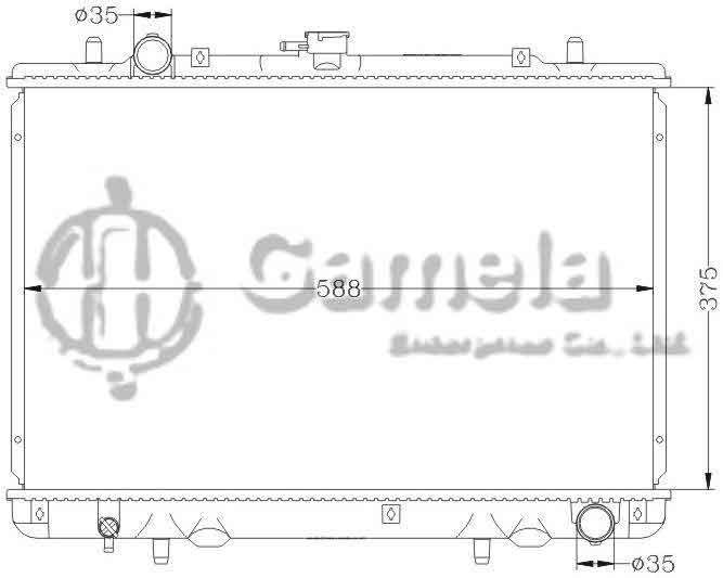 6114094N - Radiator-for-MITSUBISHI-PICKUP-L200-98-MT