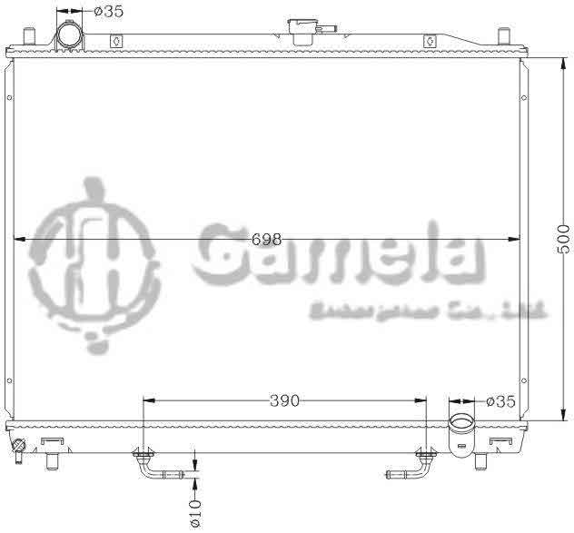 6114127N - Radiator-for-MITSUBISHI-CARISMA-MT-OEM-MB299522