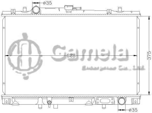 6114134N - Radiator-for-MITSUBISHI-MONTERO-SPORT-97-04-MT