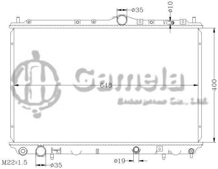 6114142N - Radiator-for-MITSUBISHI-CARISMA-1-6-4G93-95-97-MT-OEM-MR187415-MB925662