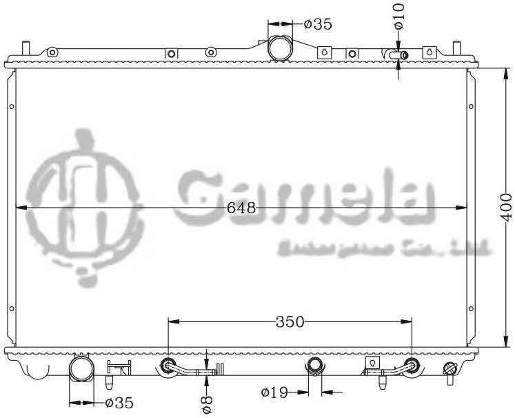 6114149AN - Radiator-for-MITSUBISHI-CARISMA-95-97-AT