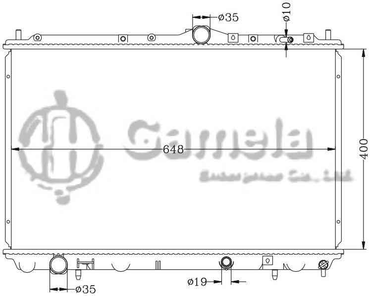 6114150AN - Radiator-for-MITSUBISHI-CARISMA-95-97-MT