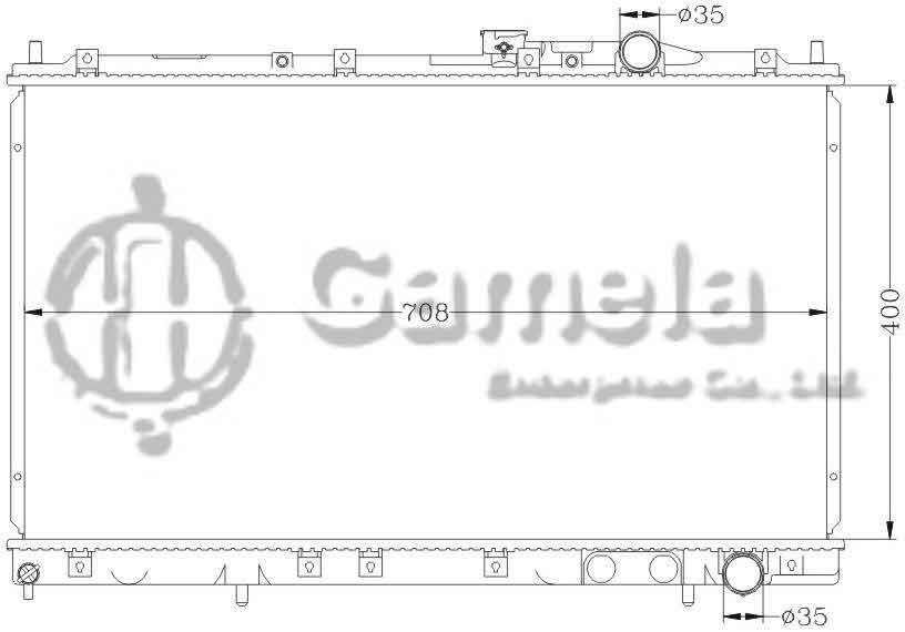 6114164N - Radiator-for-MITSUBISHI-SPACE-RUNNER-91-MT