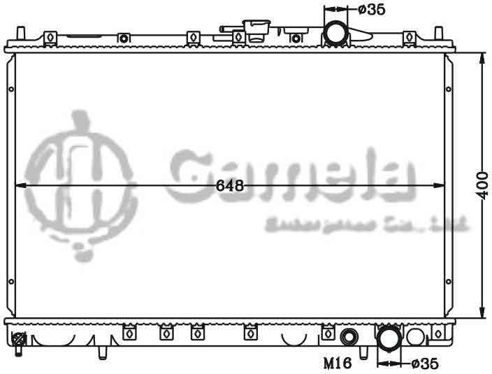 6114170N - Radiator-for-MITSUBISHI-CHARIOT-92-94-MT-MITSUBISHI-RVR-SPACE-WAGON-92-94-MT-OEM-MR906092