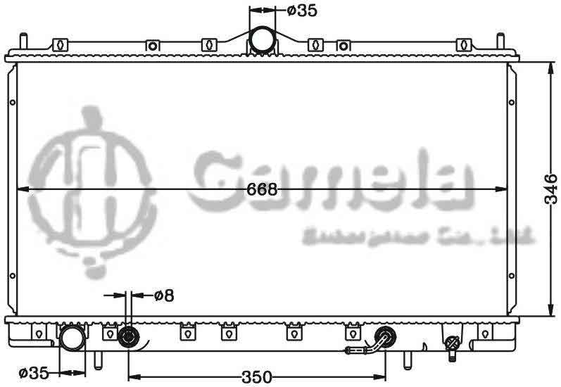 6114177N - Radiator-for-MITSUBISHI-SEBRING-AVENGER-95-00-AT-DPI-1892