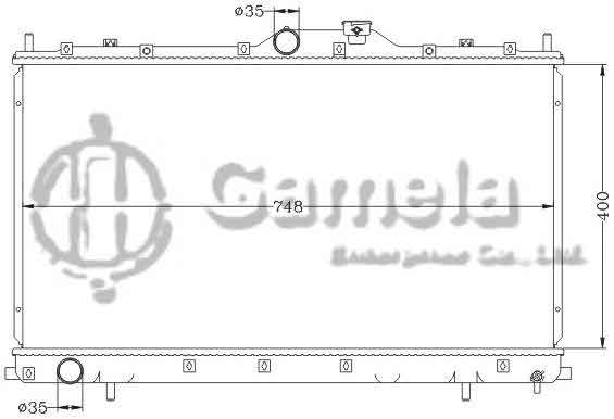 6114190NA - Radiator-for-MITSUBISHI-GLANT-04-10-MT-DPI-2722