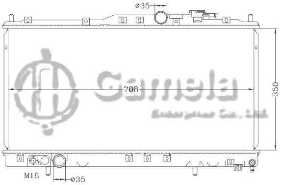 6114208NA - Radiator-for-MITSUBISHI-ECLIPSE-01-05-MT