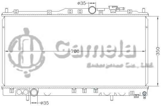 6114210NA - Radiator-for-MITSUBISHI-ECLIPSE-99-MT