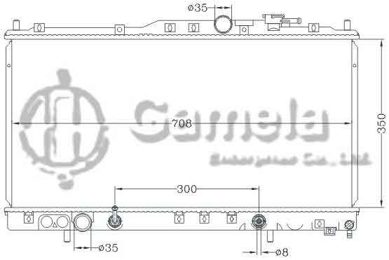 6114211NA - Radiator-for-MITSUBISHI-ECLIPSE-01-06-AT-DPI-2438