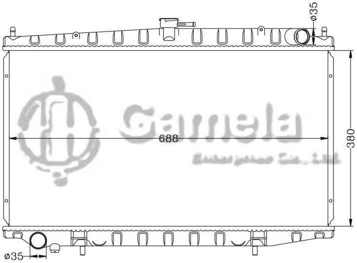 6115010N - Radiator-for-NISSAN-BLUEBIRD-93-98-U13-MT-OEM-21410-0E200-1E400-DPI-1594