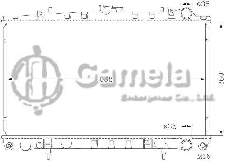 6115082AN - Radiator-for-NISSAN-240SX-91-94-MT