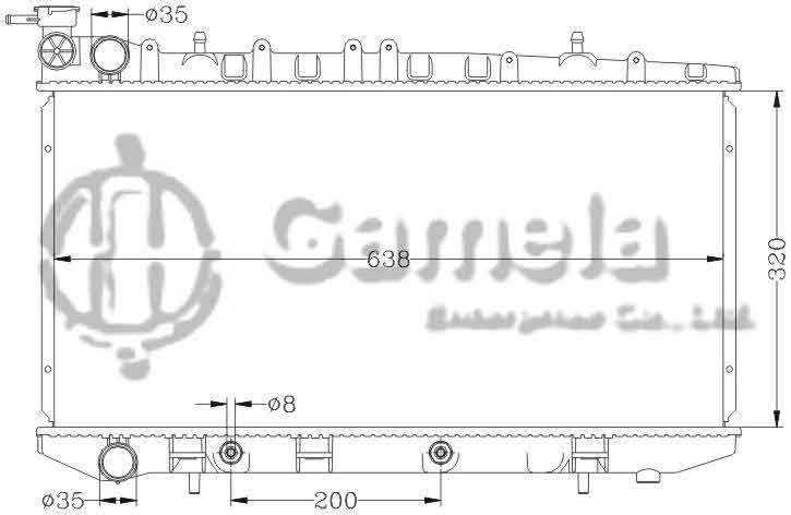 6115149AN - Radiator-for-NISSAN-SUNNY-B14-94-96-AT