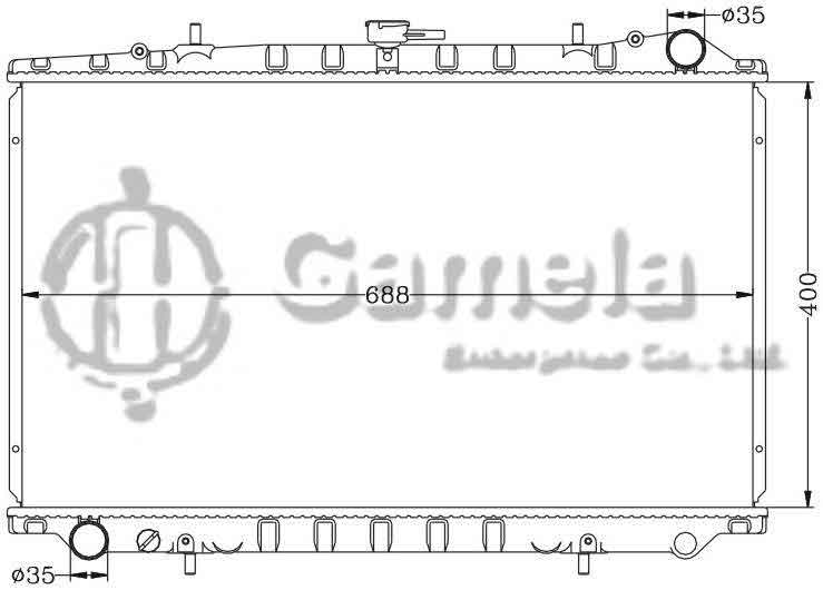 6115168AN - Radiator-for-NISSAN-MAXIMA-89-94-J30-MT