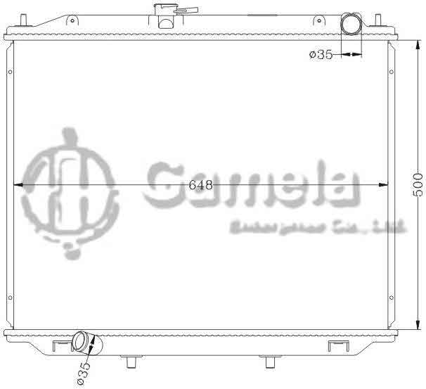 6115214N - Radiator-for-NISSAN-TERRANO-02-MT-OEM-21410-2X900