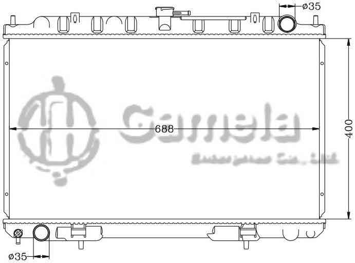 6115218AN - Radiator-for-NISSAN-HV10-98-00-MT