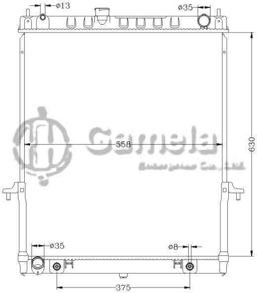 6115223N - Radiator-for-NISSAN-SAFARI-07-AT