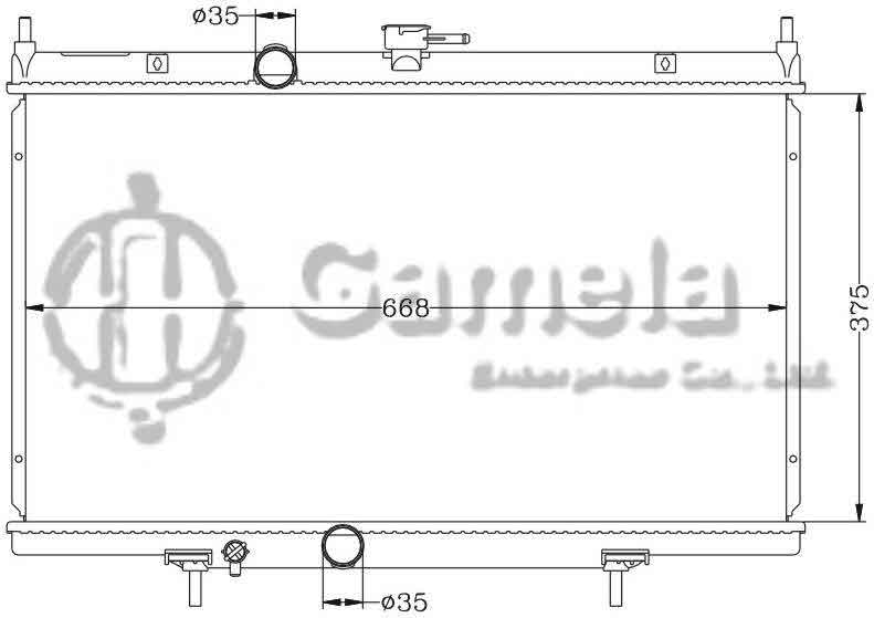 6115264N - Radiator-for-NISSAN-SENTRA-07-10-MT-DPI-2998