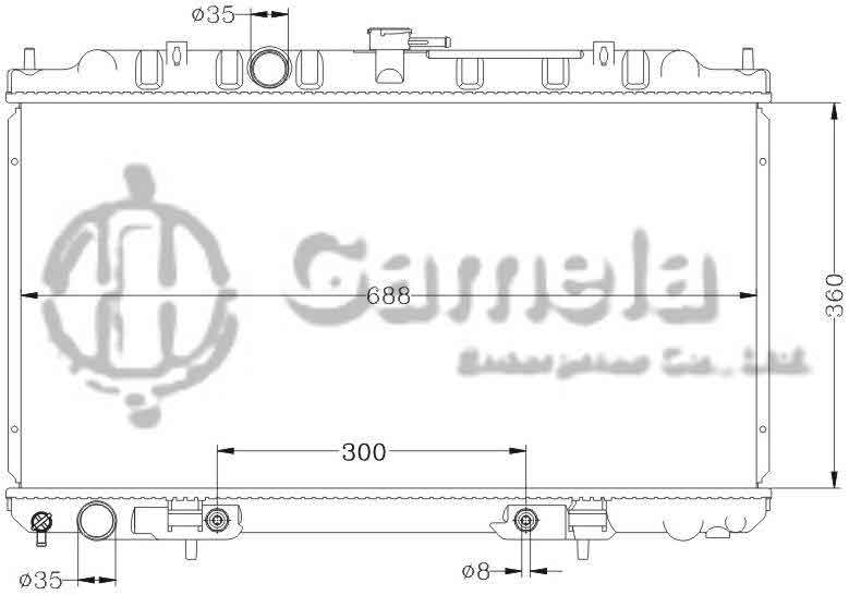 6115273N - Radiator-for-NISSAN-SE-R-02-AT