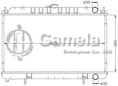 6115306NA - Radiator-for-NISSAN-SILVIA-240SX-95-98-MT