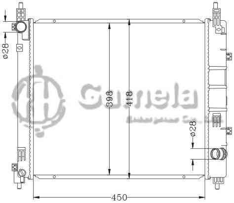 6115318NA - Radiator-for-NISSAN-SUNNY-11-MT-OEM-21410-3AA2A-B211