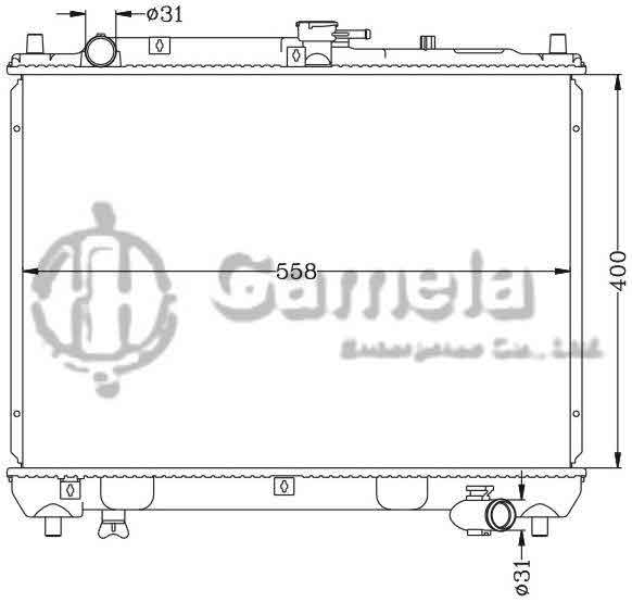 6116028AN - Radiator-for-MAZDA-HAIMA-7130-Wai-Xie-MT