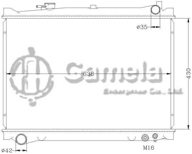 6116051N - Radiator-for-MAZDA-MPV-91-95-MT-DPI-2179