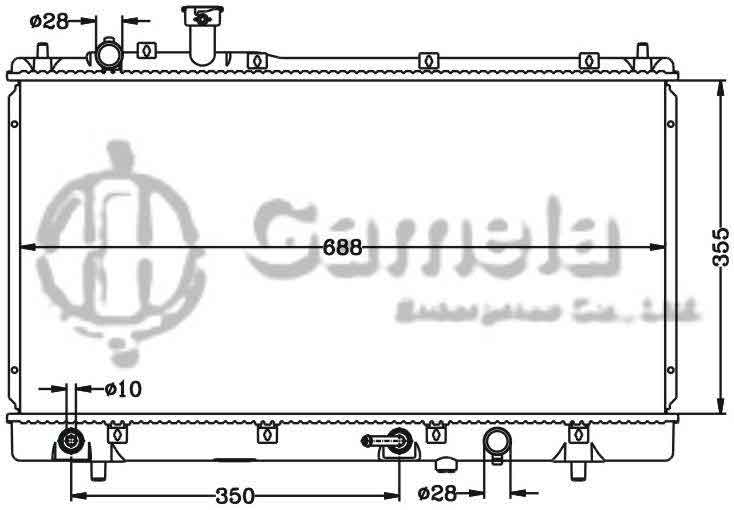 6116097N - Radiator-for-MAZDA-HAIMA-3-2010-Hai-Ma-7185-AT