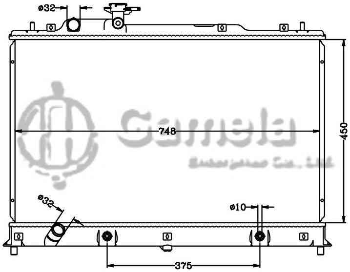 6116105N - Radiator-for-MAZDA-CX-7-07-10-AT-DPI-2918