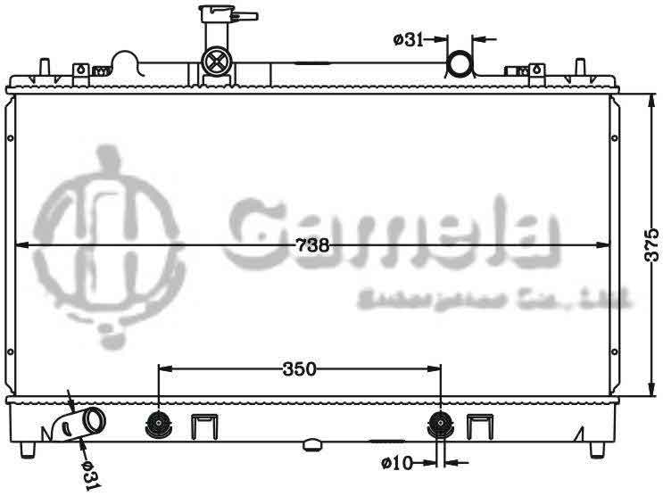 6116109N - Radiator-for-MAZDA-6-02-2-0CDVI-D-AT