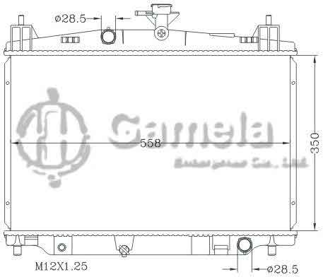 6116150NA - Radiator-for-MAZDA-2-1-5-07-11-MT-DPI-13233