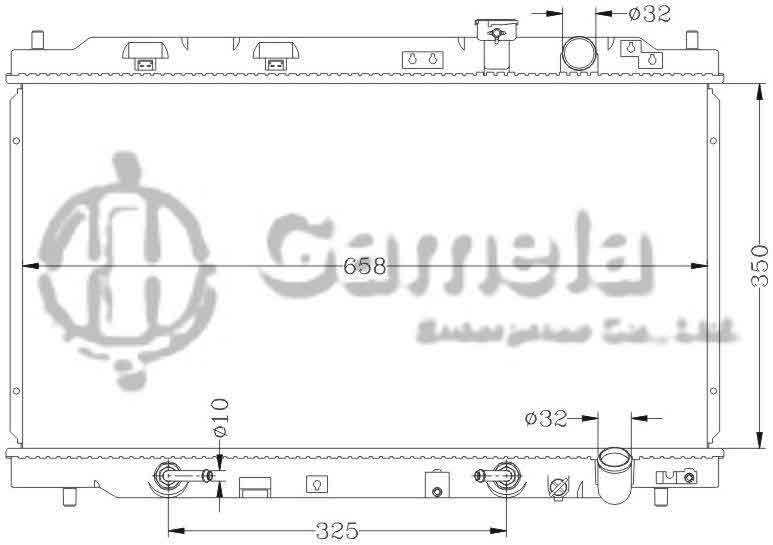 6117011N - Radiator-for-HONDA-INTEGRA-94-00-DB7-B18C-AT-OEM-19010-P72-901-DPI-1568