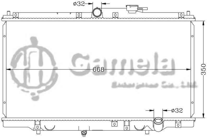 6117026N - Radiator-for-HONDA-ACCORD-94-97-CD4-MT-OEM-19010-PAA-A01-19010-POF-J01-J02-DPI-1494