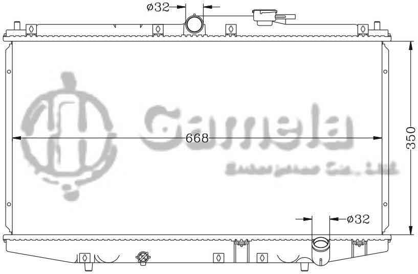 6117030N - Radiator-for-HONDA-ACCORD-97-00-CF4-MT-OEM-19010-PDA-E01-19010-PCA-013-014