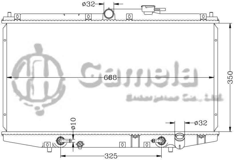 6117031N - Radiator-for-HONDA-ACCORD-97-00-CF4-AT-OEM-19010-PDA-E51-19010-PCA-903-T53